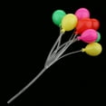 thumbnail image 3 of 1/12 Échelle Maison de Poupée Miniature Coloré Ovale Maison de Poupée Accessoires en Forme de Ballons Décoration Intérieure, 3 of 9