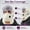 #B, variant on Unisex Outdoor Biking Hat with Goggles, 5-in-1 Fleece Balaclava and Neck Warmer for Skiing, Snowboarding and Hiking