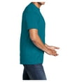 thumbnail image 3 of Yellow Rooster Mens Core Cotton Male T-Shirts Teal L, 3 of 5