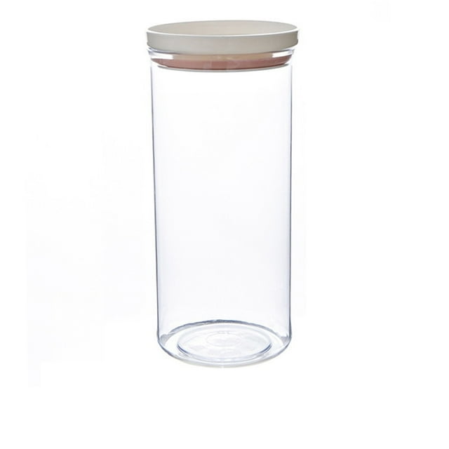 Meitianfacai Cereal Containers Food Container, Plastic Transparent Jar With Lid Food Grade Grain Storage Box