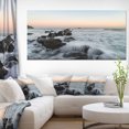 thumbnail image 1 of Bay of Biscay White Waves Hitting Beach, 1 of 1