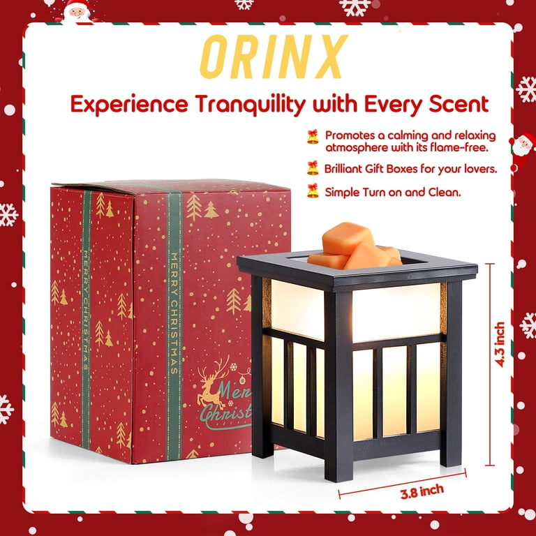 Untimaty Wood Wax Warmer with Eastern Design photo 4