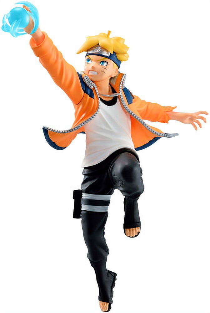 Banpresto Figura Naruto Shippuden Vibration Stars – Uzumaki Naruto (B), Figura De PVC De 17 Cm Con Base, Licencia Oficial