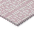 thumbnail image 4 of Addison Rugs Chantille Indoor/Outdoor Transitional Geometric Pink Washable Rectangle Rug, 5' x 7'6", 4 of 6