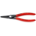 thumbnail image 1 of KNIPEX 48 11 J4 SB Pinza de precisión para anillos de retención interiores en taladros recubiertos de plástico antideslizante acabado pavonado 320 mm, 1 of 1