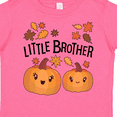 thumbnail image 4 of Inktastic Little Brother Pumpkins with Fall Leaves Boys Toddler T-Shirt, 4 of 5