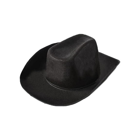 Lightweight Solid Color Fedora Hats for Women Men Thick Fabric Cowboy Cap with Brim Western Jazz Felt Cap Casual Hats
