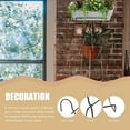 thumbnail image 2 of CTIRCHIU Hanging Flowerpot Racks Balcony Rail Planter Rack Iron 1Pack Black, 2 of 8