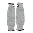 thumbnail image 2 of Cheers.US Cut Resistant Sleeves Proof Gloves Cut Resistant Knit Sleeves 1 set Anti-cut arm cover for Kitchen Butcher Outdoor Work Protective Hands, 2 of 7