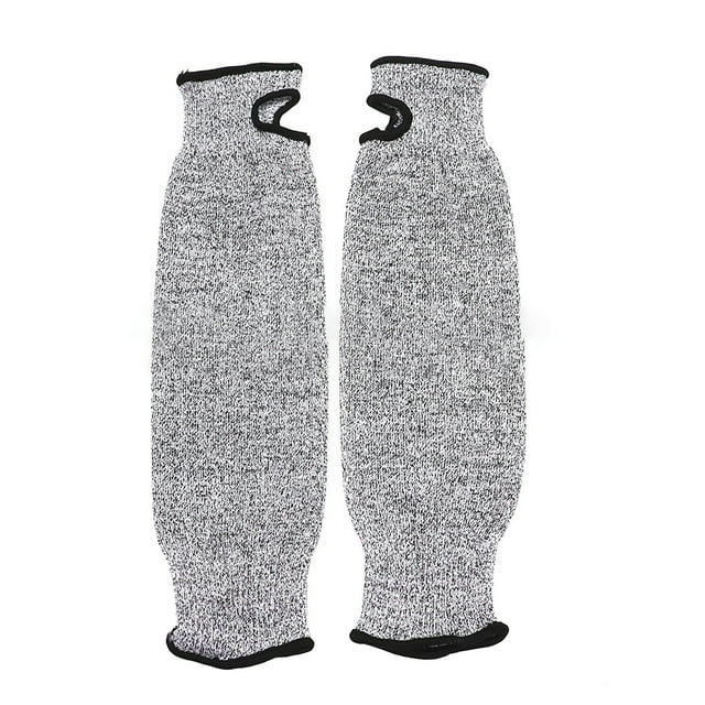Trayknick Manchon Anti-Découpe Résistant à l'Usure Style Doigt Ouvert Protection de Bras pour Industriel