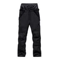 thumbnail image 1 of Pantalones de esquí para mujer, hombre, invierno, exterior, para parejas, pantalones de esquí, pantalones de algodón con tirantes gruesos y cálidos, 1 of 5