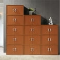 thumbnail image 5 of Pemberly Row 4 Shelf 8 Door Bookcase in Cherry, 5 of 5