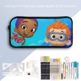 thumbnail image 3 of Bubble Guppies Pen Bag Pencil Case Makeup Bag Stationery Bag Coin Purse Key Pouch Office Supplies Storage Organizer, 3 of 7