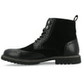 thumbnail image 3 of Vance Mens Virgil Wingtip Lace-up Ankle Boot, 3 of 10
