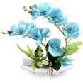 thumbnail image 1 of Bonsái de orquídea artificial Sincero con macetas de porcelana de imitación, 1 of 5