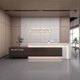thumbnail image 2 of Office Reception Desk Counter Supermarket Conference Barbershop Stand Reception Desk Front Desk Comptoir Caisse Bar Furniture My Lux Decor Round, 2 of 7