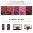 thumbnail image 7 of Bourina Herringbone Knitted Acrylic Throw Blanket, Burgundy, 50" x 60", 7 of 7