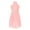Pink, variant on Alvivi Kids Girls Rhinestones Sleeveless Mock Neck Ice Skating Ballet Latin Dress Leotards Mint Green 8