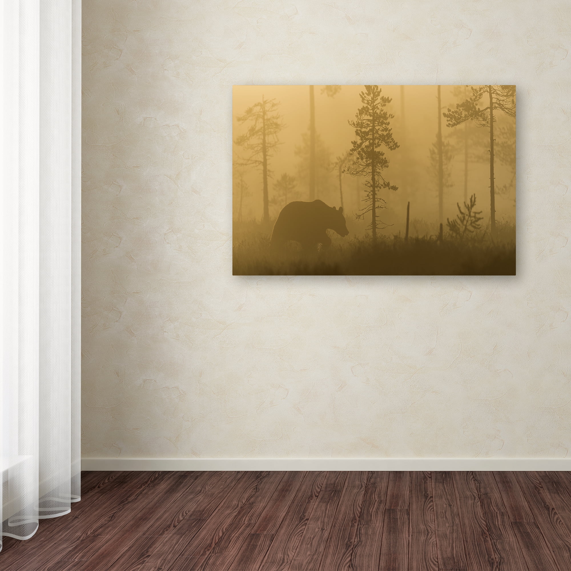 Trademark Fine Art 'Morning Fog' Canvas Art by Svein Ove Linde