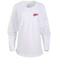 thumbnail image 2 of Women's White Indiana Hoosiers Pom Pom Long Sleeve Jersey, 2 of 3