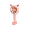 Cartoon Style Portable Light Up Mini Fan For Students, Summer USB Fan ...