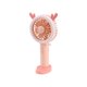 thumbnail image 2 of Summer USB Fan Cute Cats Handheld Folding Mini Fan Cartoons Style Portable Light-up Mini Fan For Students, 2 of 6