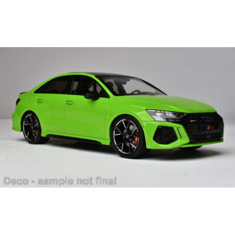 MCG 2022 Audi RS3 Sedan 8Y Kyalami Green 1:18 - Walmart.com
