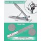 thumbnail image 3 of Toenail Clippers For Thick Nails And Ingrown Nails For Seniors - Stainless Steel Soft Grip Nail Clippers With Nail File, 3 of 5