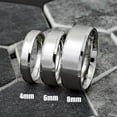 thumbnail image 2 of Band Ring Stainless Steel 4, 6, 8mm, 2 of 8