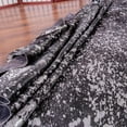 thumbnail image 5 of Metallic Silver on Black Cowhide Rug, 5 of 5