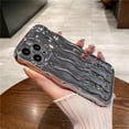 thumbnail image 1 of Funda Trasera Plisada Con Estilo Plisado Para iPhone 11 12 13 14 Pro max 14plus A Prueba De Golpes, 1 of 4