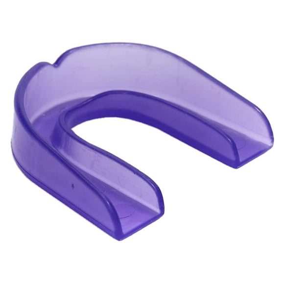 Game On Youth Strapless Protective Mouth Guard With Ventilated Case - Purple