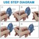 thumbnail image 3 of Ladies Pocket Alarm Clock - Keychain Personal Alarm Clock - 140dB - Suitable for Women, Girls and Seniors., 3 of 4