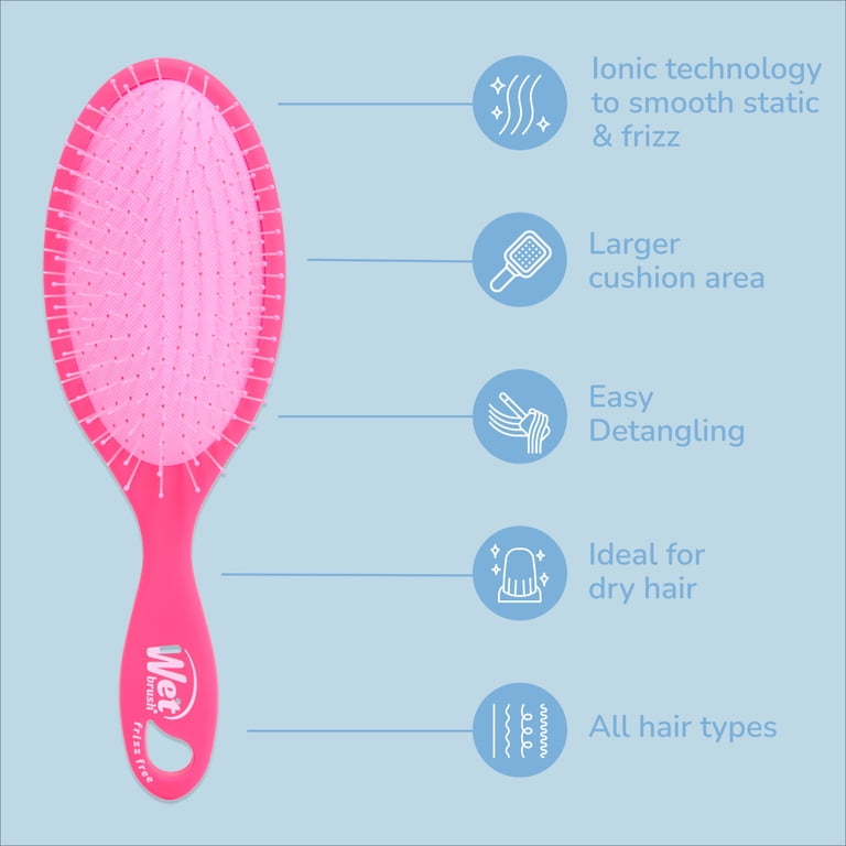 Wet Brush Frizz-Free Detangler, Ionic Technology photo 6