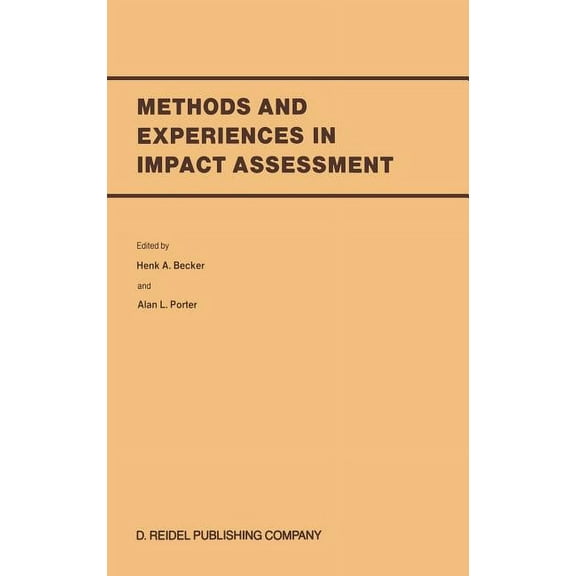 Methods and Experiences in Impact Assessment, (Hardcover)