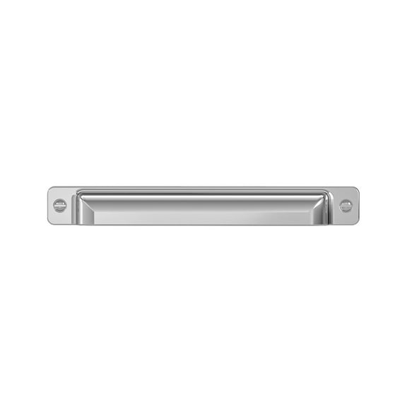 Richelieu Bp8716192 7-9/16" Center To Center Cup Cabinet Pull - Chrome
