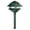 Green, variant on Dabmar Lighting LV102S-B Cast Aluminum Two Tier Pagoda Light- Black