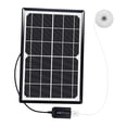 thumbnail image 1 of Tnarru Mini Solar Panel Humidifier Solar Panel with Humidifier Easy to Use, USB Mini Atomization Spray Humidifier for Outdoor Home 5V 6W, 1 of 8