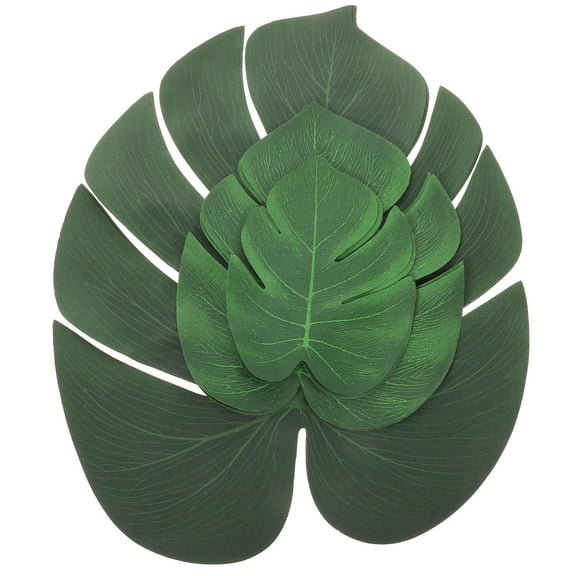 ROSENICE 36Pcs Placemats for Dining Table in Green and Non Slip 12.97X11.00X0.04in