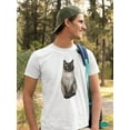 thumbnail image 2 of Sitting Thai Cat T-Shirt Men -SPIdeals Designs, Male Medium, 2 of 4