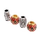 thumbnail image 3 of 18Pcs 2 Hombres Mujeres Cabello y Barba Dread Lock Beads Anillos 04 shamjiam decoración del pelo para rastas, 3 of 6