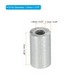 thumbnail image 2 of Uxcell 1/16" 1.5mm Aluminio Crimping Loop Sleeve Single Round Ferrule para Cable de Alambre, Plata 25 Paquete, 2 of 5