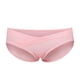 thumbnail image 1 of Ropa interior de algodón transpirable para embarazadas, cintura baja, en forma de U, elástica, para mujer (rosa L), 1 of 12