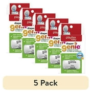 (5 pack) Playtex Baby Diaper Genie Carbon Filter Refill for Diaper Pails, 4 Carbon Filters, Plastic, Infant