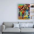 thumbnail image 3 of Trademark Fine Art 'Companeros de banda ' Canvas Art by Jessica Acunda, 3 of 3