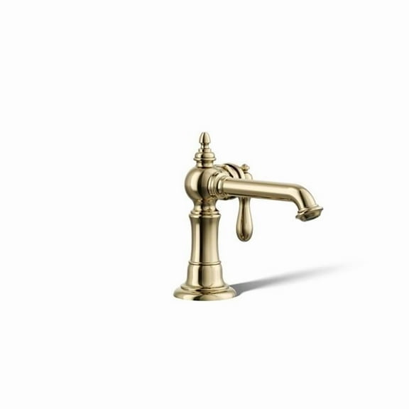 KOHLER 72762-9M-AF Artifacts Single-Handle Bathroom Sink Faucet 1.5 Gpm in Vibrant French Gold