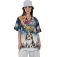 thumbnail image 4 of Happy New Year with Shetland Sheepdog Fireworks Holiday Xmas Winter 2025 Hawaiian Shirt Breathable Summer Unisex Merch Sheltie Dog Lover Gifts - 00025, 4 of 6