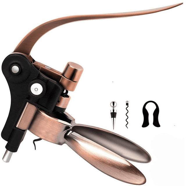 Zinc alloy bottle corkscrew rabbit corkscrew for bottles