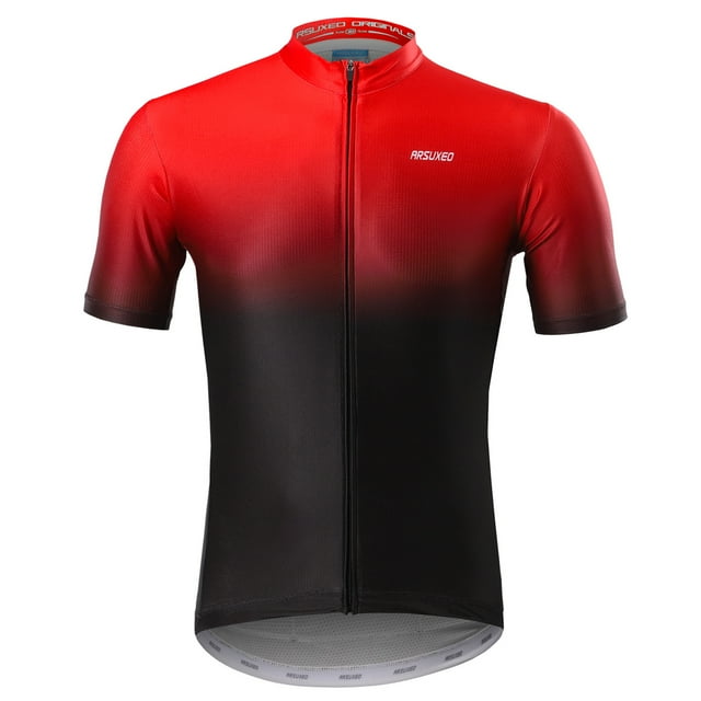 Maillot de Cyclisme à Manches Courtes pour Hommes Respirant Évacuant l'Humidité Été Vtt