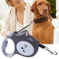 thumbnail image 3 of Eoperou 5m Retractable Pet Leash with LED Flashlight Ergonomic Handle Adjustable Long Walking Dog Leash for Small Medium Dogs, 3 of 8